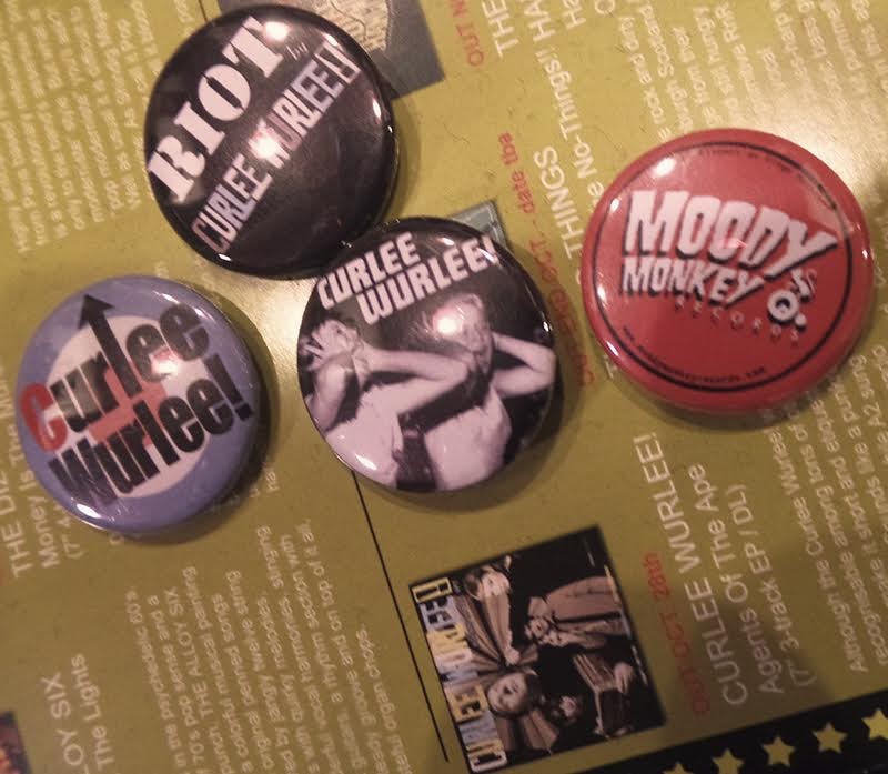 MOODY MONKEY RECORDS Badge / new design  